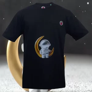 Astronaut Black T-Shirt